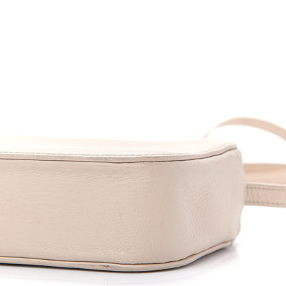 Balenciaga Calfskin Logo XS Everyday Camera Bag Light Beige Black 11 of 13