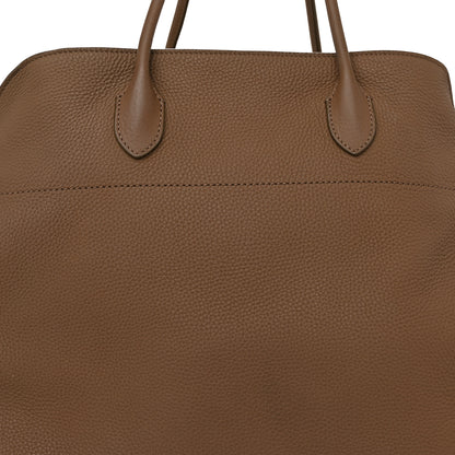 The Row Grained Calfskin Soft Margaux 17 Taupe 6 of 8