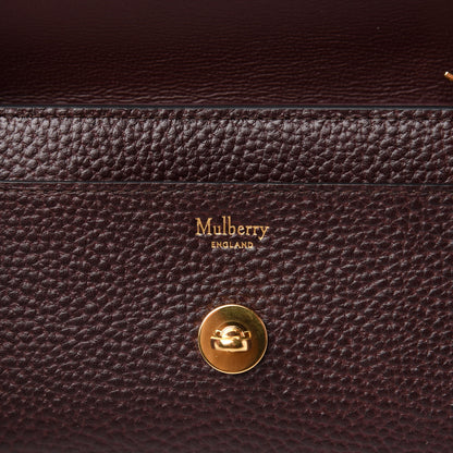 Mulberry Grain Vegetable Tanned Calfskin Darley Wallet Oxblood 6 of 7