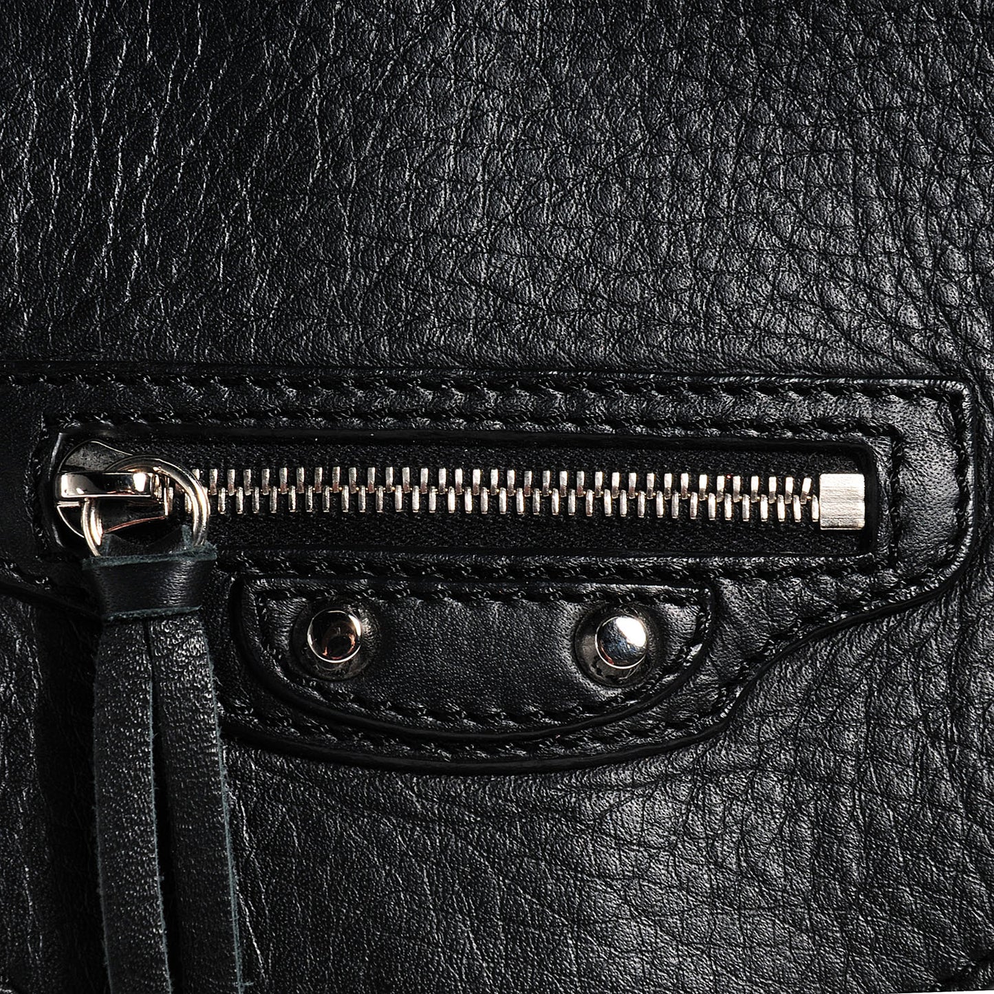 Calfskin Papier Sight Clutch Black