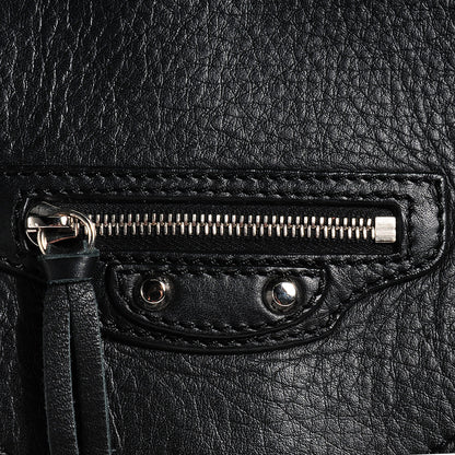 Balenciaga Calfskin Papier Sight Clutch Black 8 of 10