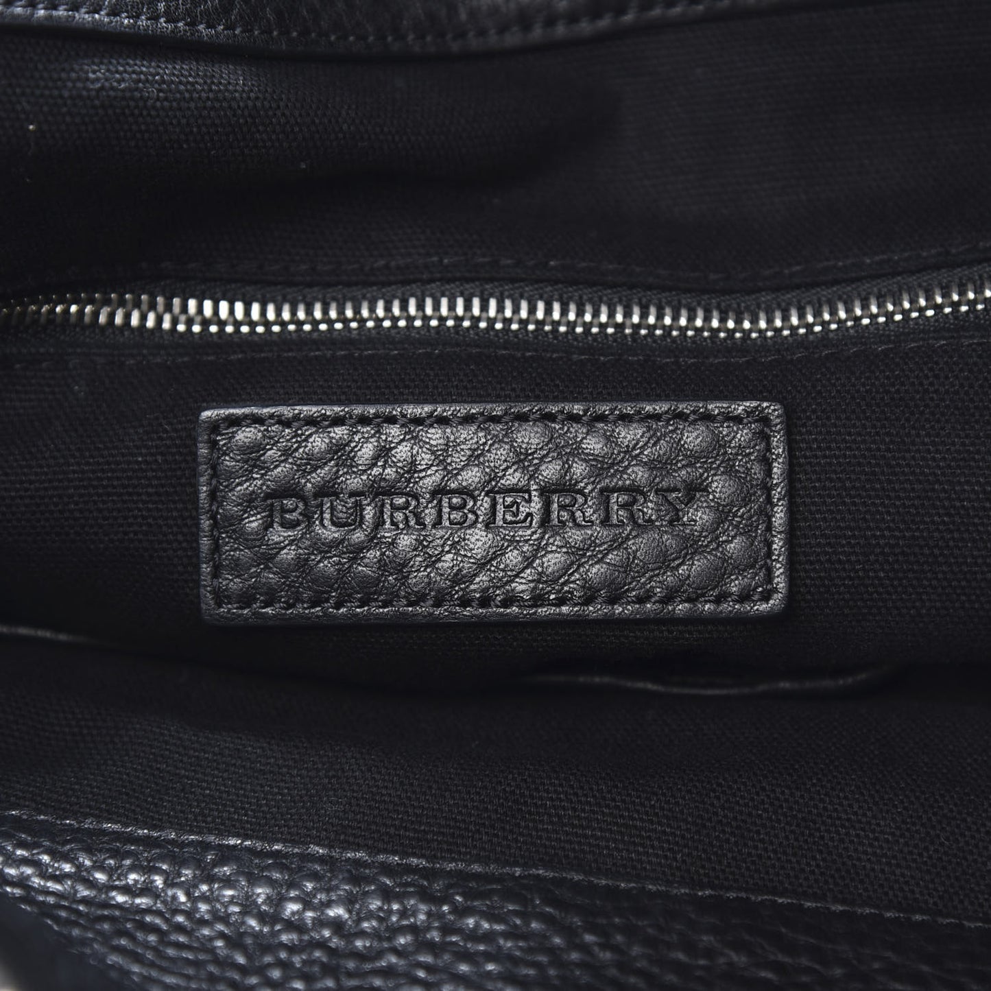 Brit Studded Calfskin Shopper Medium Black
