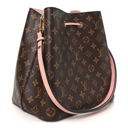 Louis Vuitton Monogram Neonoe MM Rose Poudre 3 of 9