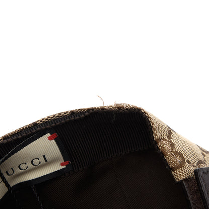 Gucci Monogram Web Baseball Hat M Beige Cocoa 8 of 9