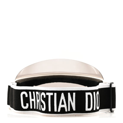 Christian Dior Mirrored DiorClub1 Sun Visor Silver 5 of 8