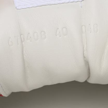 Gucci Dali Soft Calfskin GG Tennis Embossed Perforated Womens Platform 55mm Sneakers 40 White Multicolor 8 of 9