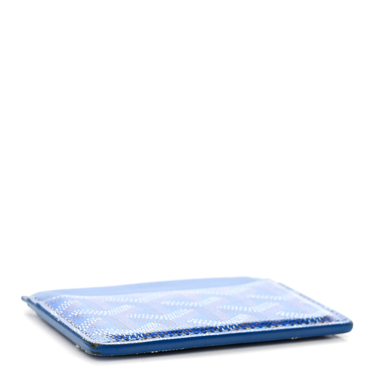 Goyard Goyardine Saint Sulpice Card Holder Sky Blue 4 of 10