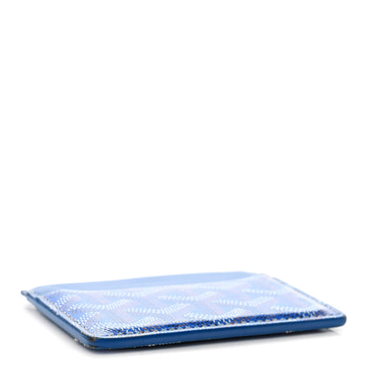 Goyard Goyardine Saint Sulpice Card Holder Sky Blue 4 of 10