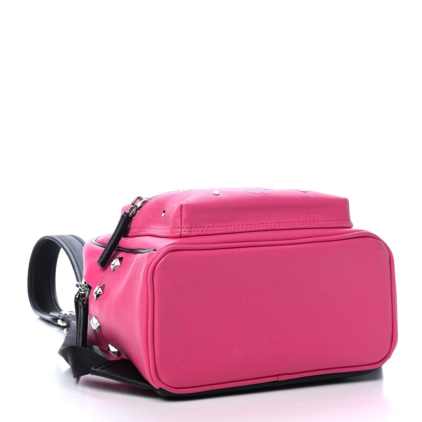 Odeon Studded Small Backpack Beetroot Pink
