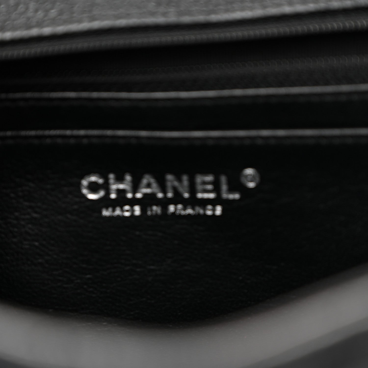 Chanel Caviar Quilted Jumbo Single Flap Black 6 of 10