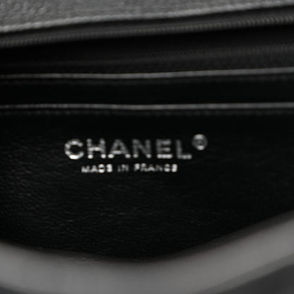 Chanel Caviar Quilted Jumbo Single Flap Black 6 of 10