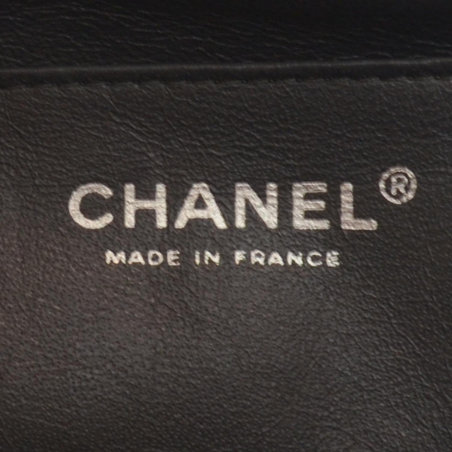 Chanel Lambskin Jumbo Flap w Bijoux Chain Grey 5 of 9