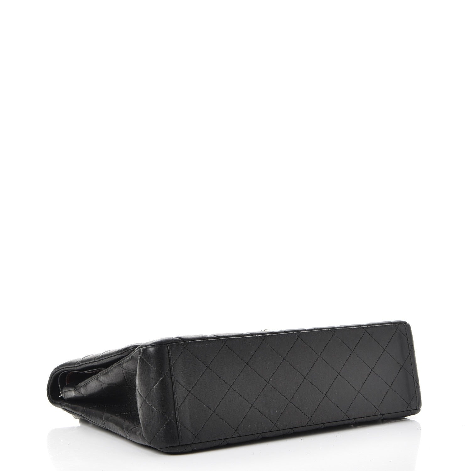 Chanel Lambskin Quilted Maxi Double Flap Black 5 of 13