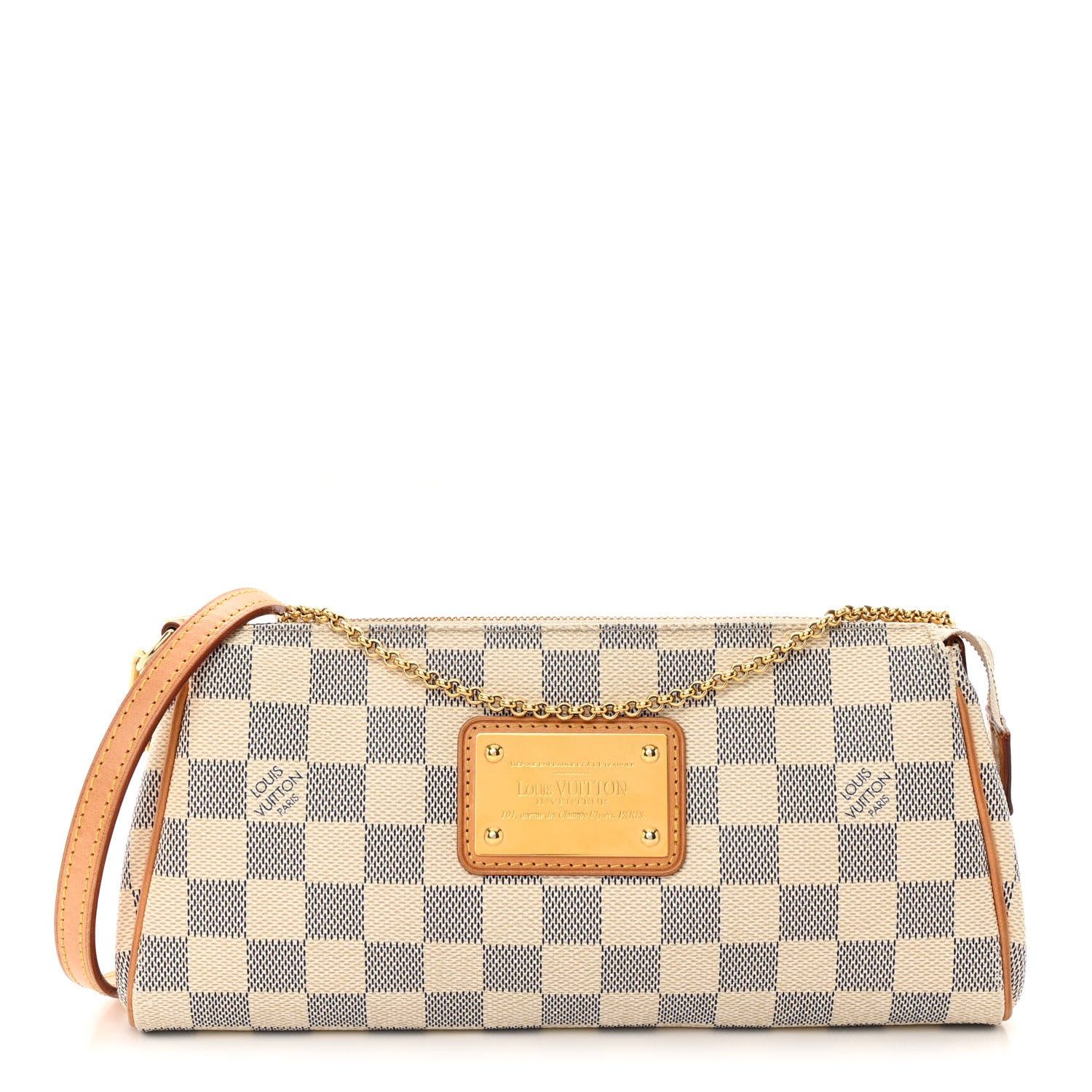 Louis Vuitton Damier Azur Eva Clutch 1 of 15