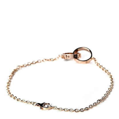Cartier 18K Pink Gold Interlocking LOVE Bracelet 3 of 5