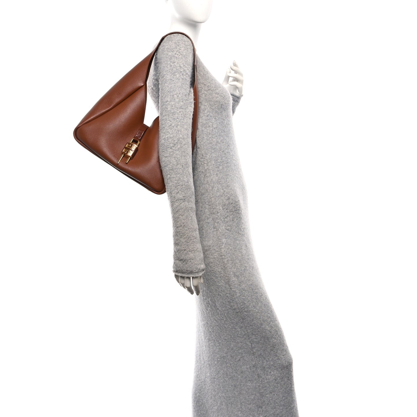 Calfskin Medium G-Lock Hobo Tan