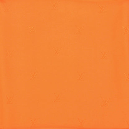 Louis Vuitton Silk Monogram Monaco Square Scarf Orange 1 of 6