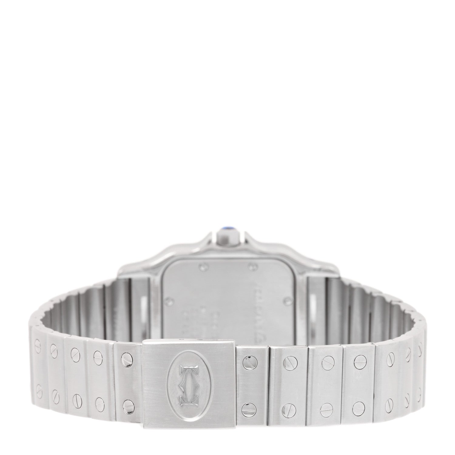 Cartier Stainless Steel 29mm Santos De Cartier Galbee Quartz Watch 3 of 5