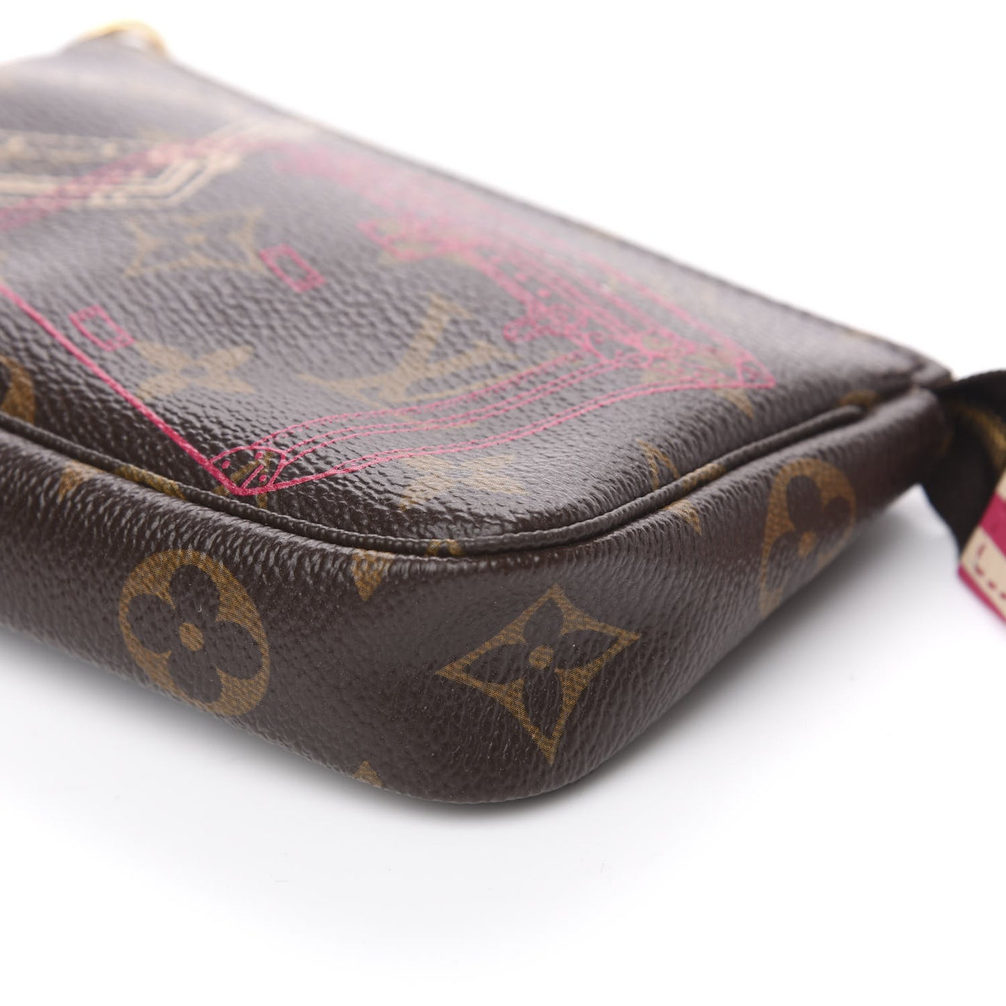 Monogram 2014 Christmas Animation Mini Pochette Accessories
