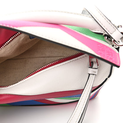 Loewe Calfskin Mini Puzzle Edge Bag Grey Multicolor 5 of 9