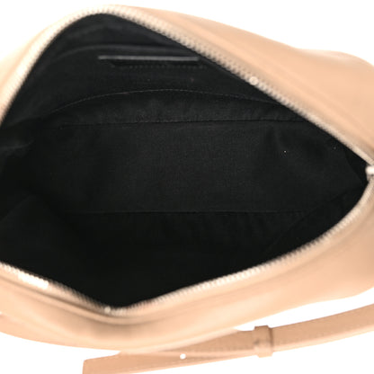 Saint Laurent Lambskin Monogram Small Lou Camera Bag Dark Beige 5 of 15