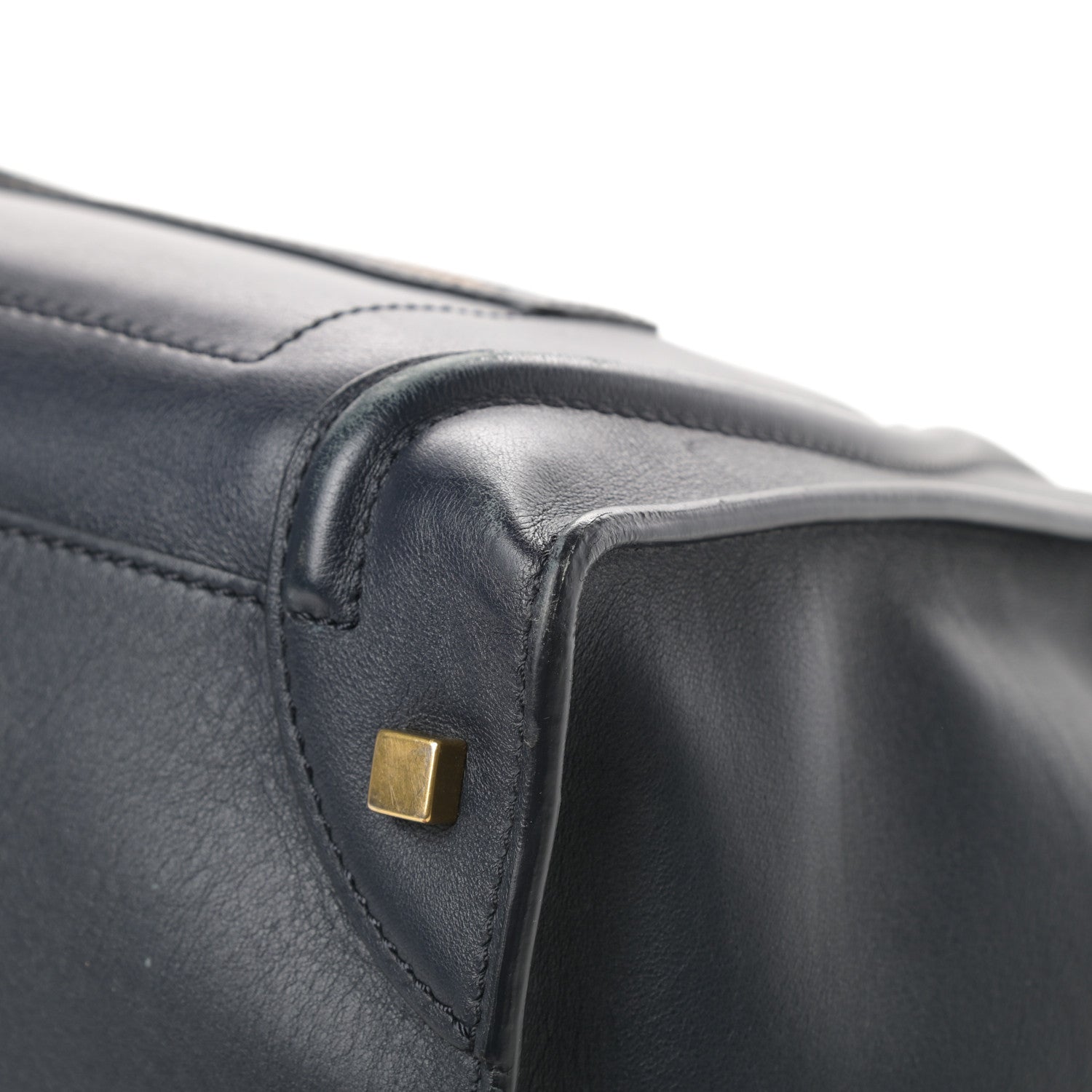 Celine Smooth Calfskin Mini Luggage Navy Blue 10 of 20