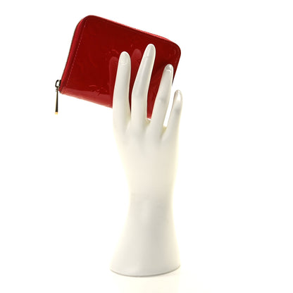 Louis Vuitton Vernis Zippy Coin Purse Cherry 9 of 9