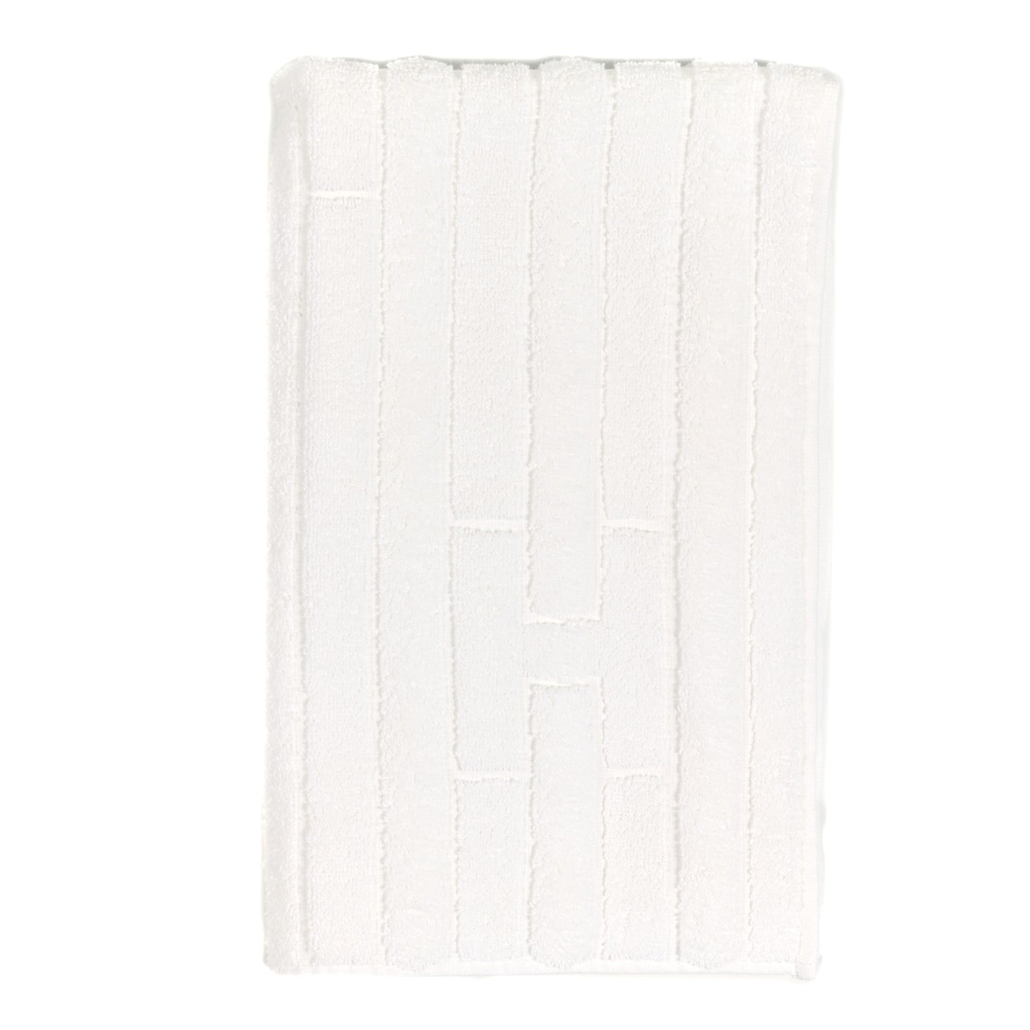 Cotton Labyrinthe Bath Towel Naturel