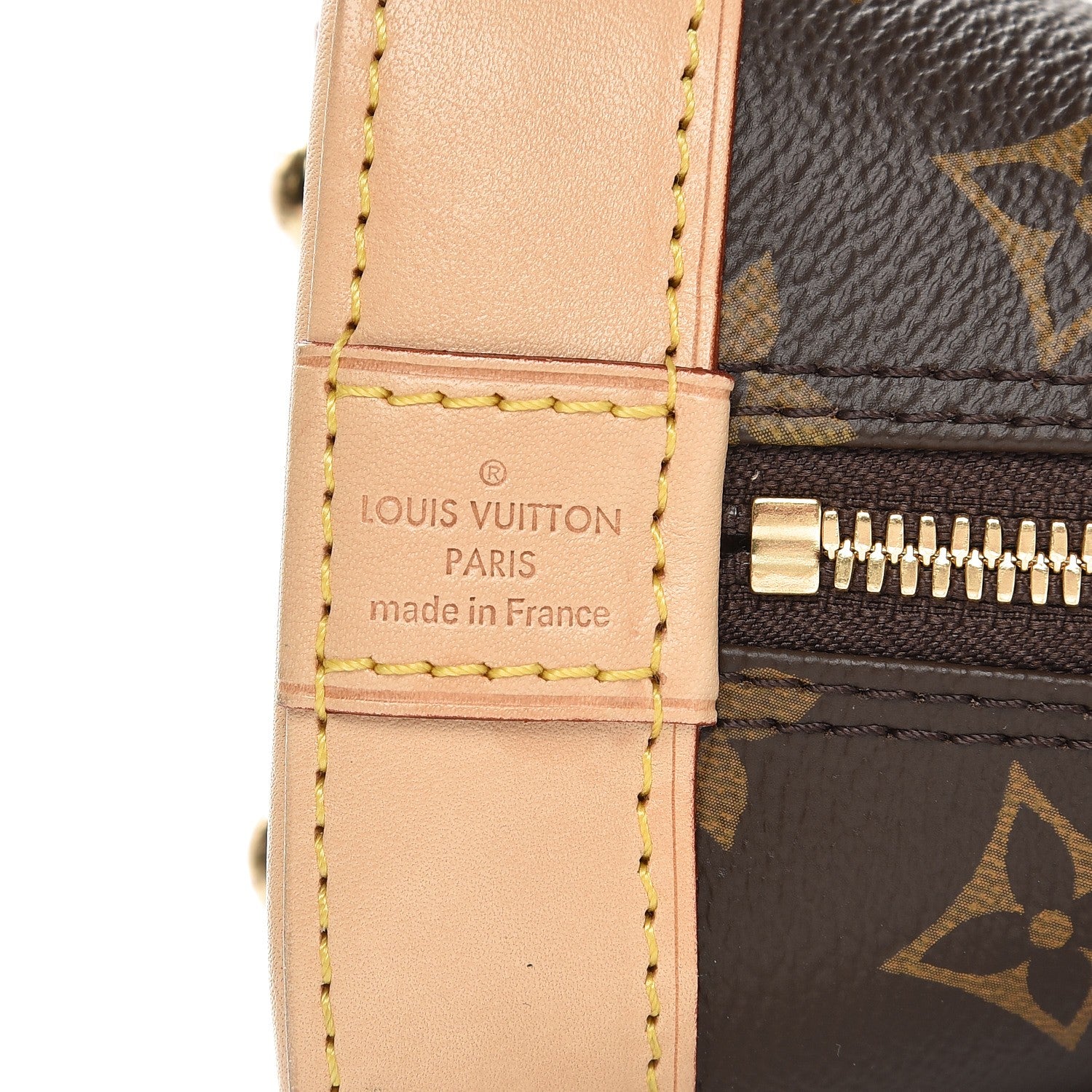 Louis Vuitton Monogram Alma BB 7 of 9
