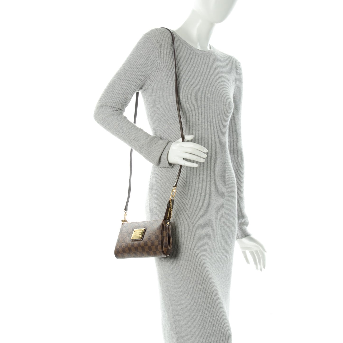 Damier Ebene Eva Clutch