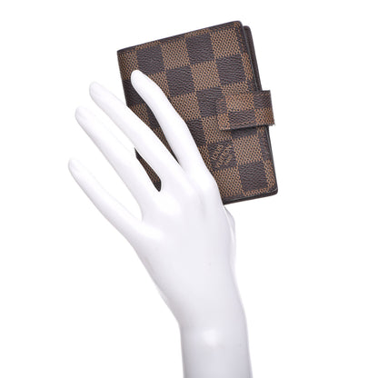 Louis Vuitton Damier Ebene Mini Agenda Cover 2 of 8