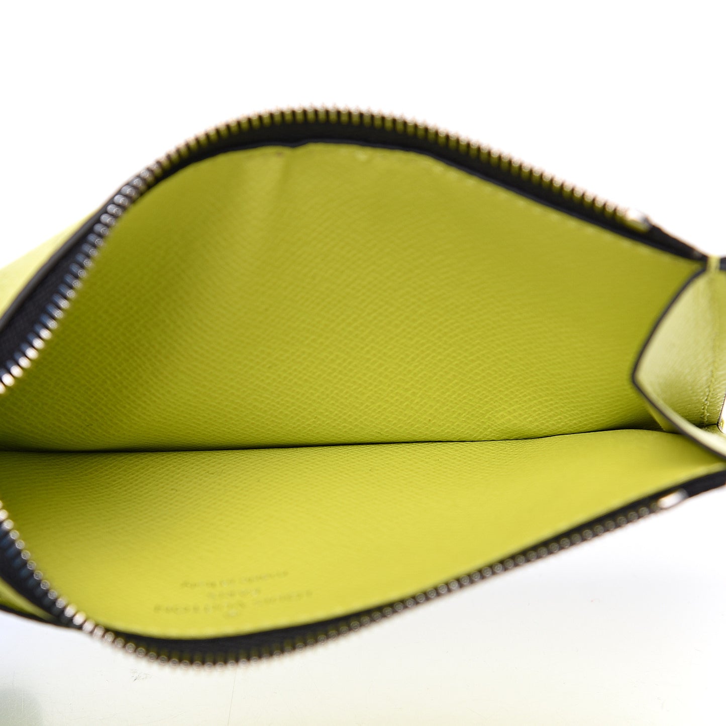 Monogram Taiga Coin Card Holder Yellow