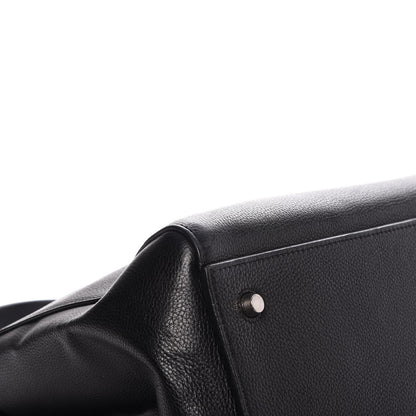 Celine Supple Calfskin Medium Edge Shoulder Bag Black 10 of 20