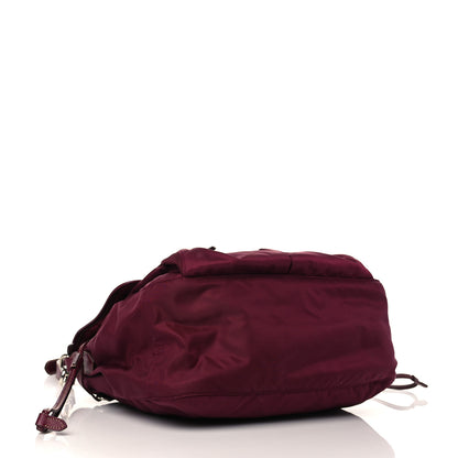 Prada Tessuto Nylon Saffiano Messenger Bag Barolo 3 of 6