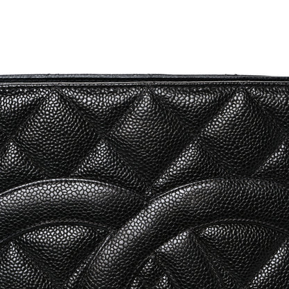 Chanel Caviar Quilted Medallion Tote Black 8 of 10