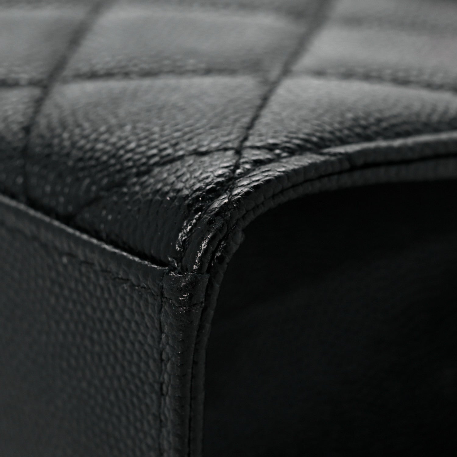 Chanel Caviar Quilted Classic Phone Holder Black 11 of 14