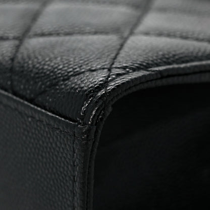 Chanel Caviar Quilted Classic Phone Holder Black 11 of 14