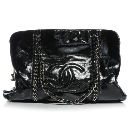 Chanel Patent Calfskin Large Luxe Ligne Tote Black 1 of 10