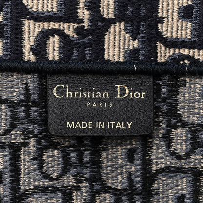Christian Dior Oblique Large Book Tote Blue Multicolor 6 of 12