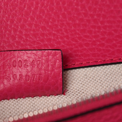 Gucci Pebbled Calfskin Embellished Guccify Small Dionysus Shoulder Bag Rosa 7 of 10