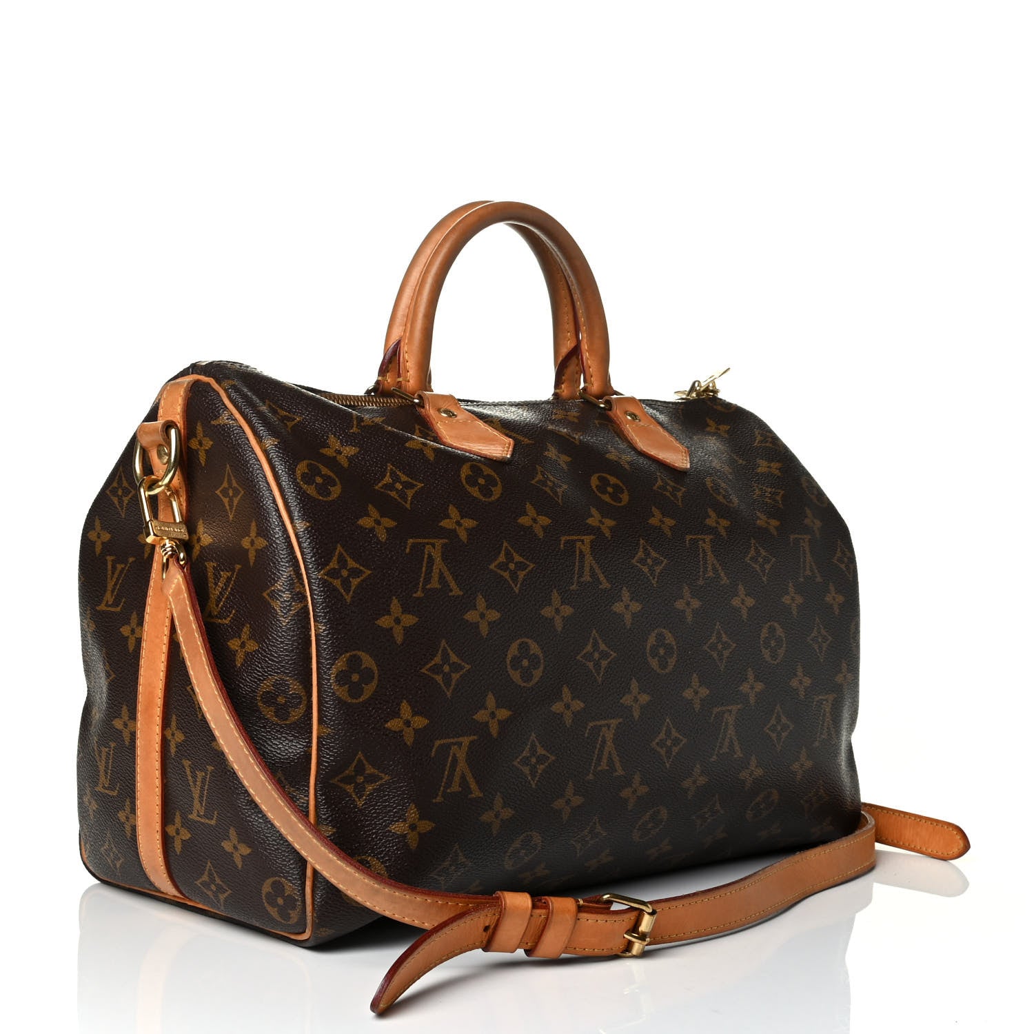 Louis Vuitton Monogram Speedy Bandouliere 35 2 of 5