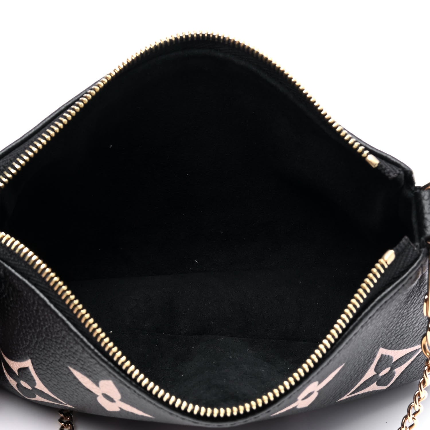 Louis Vuitton Empreinte Monogram Giant Mini Pochette Accessories Black 3 of 5