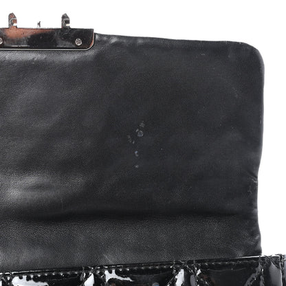 Christian Dior Patent Cannage New Lock Pouch Black 7 of 10