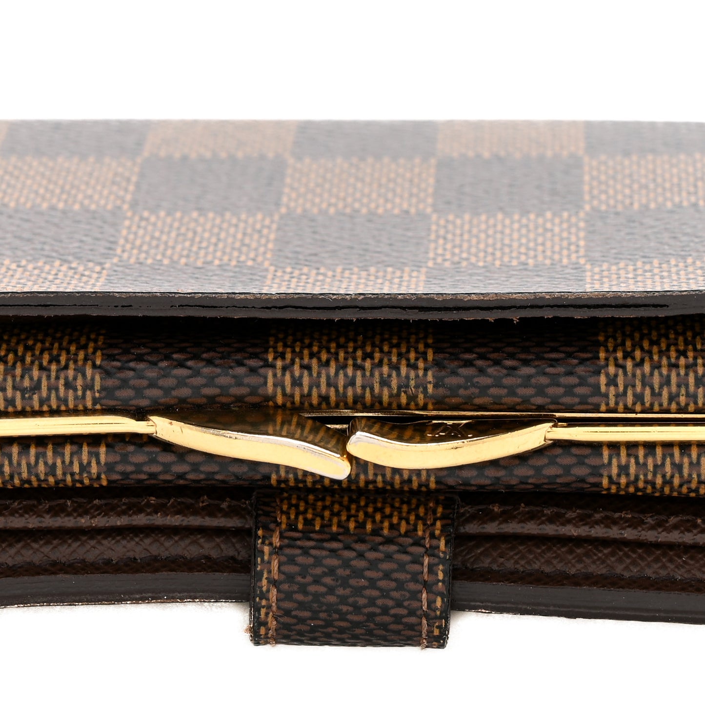 Damier Ebene French Purse Wallet