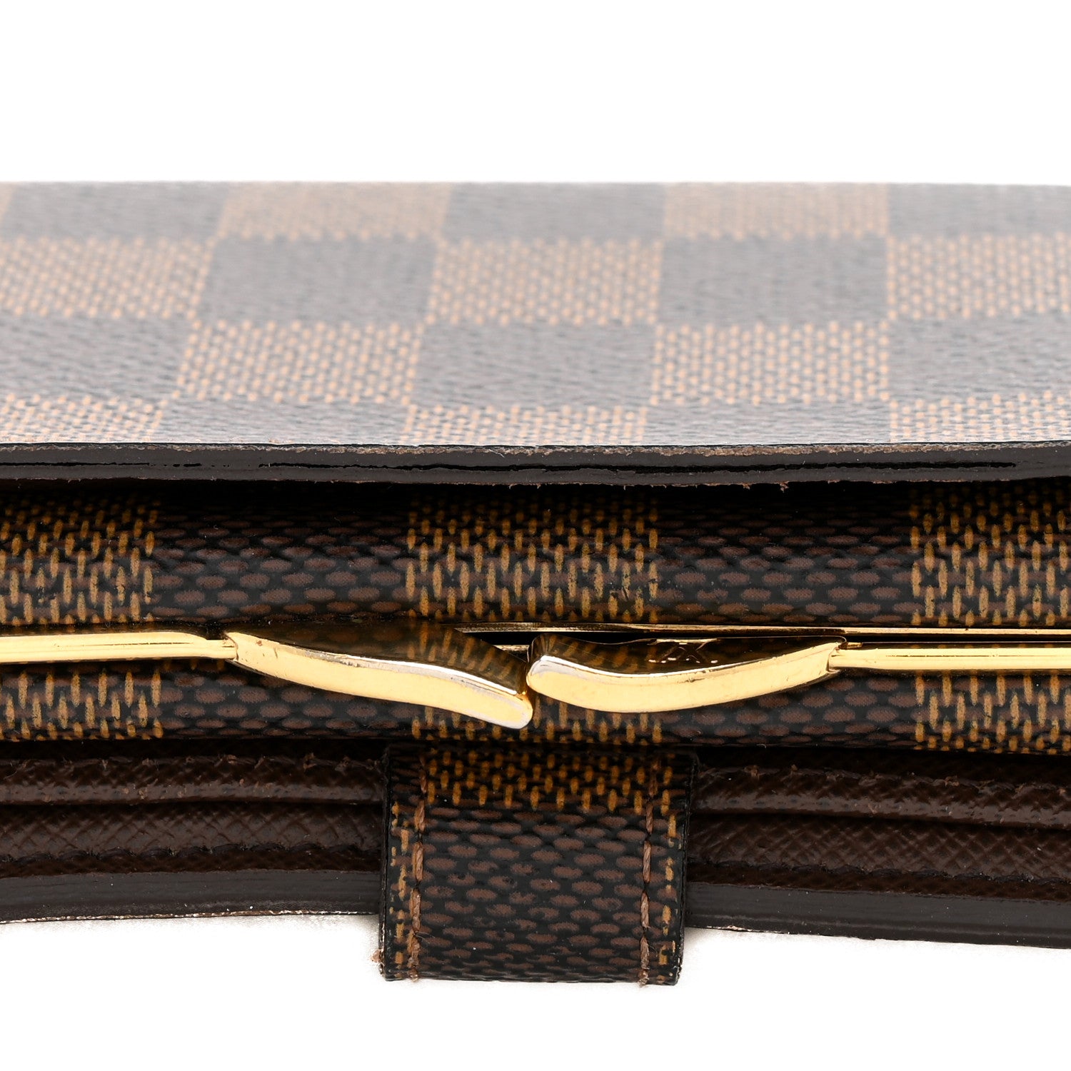 Louis Vuitton Damier Ebene French Purse Wallet 10 of 10