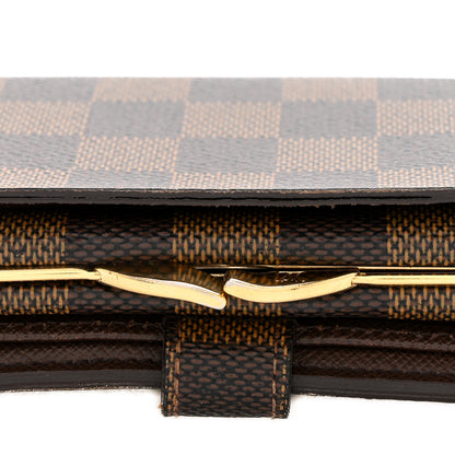 Louis Vuitton Damier Ebene French Purse Wallet 10 of 10