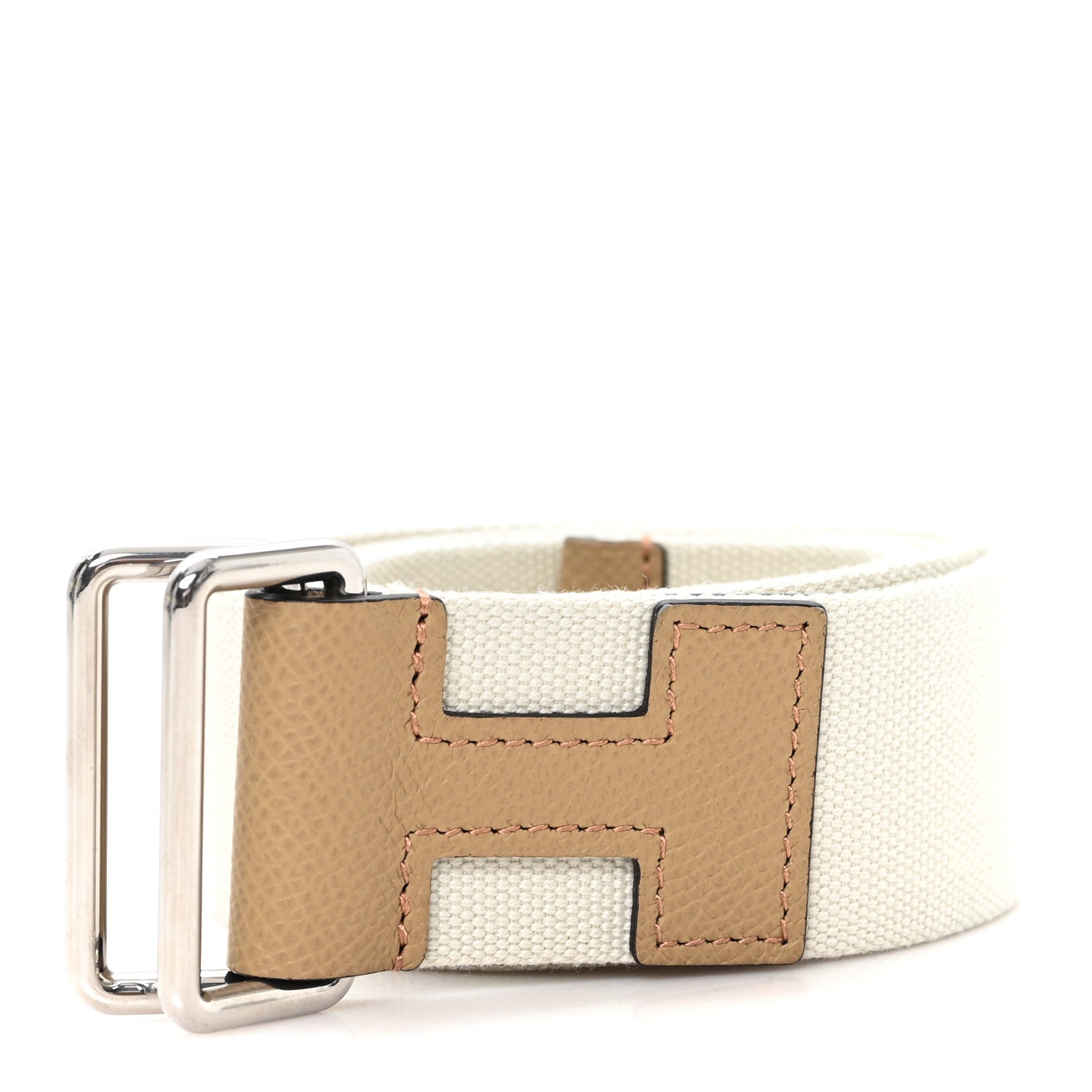 Hermes Toile Epsom Nomade 40 Belt M Poussiere Craie 1 of 6