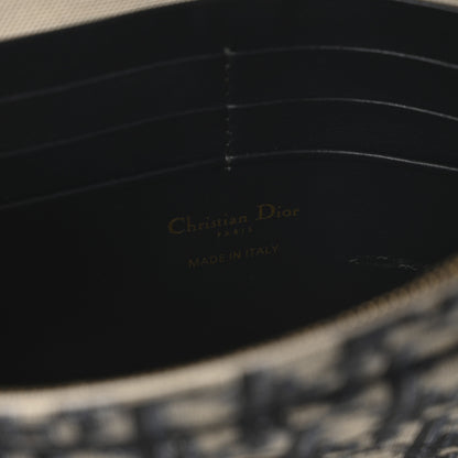 Christian Dior Oblique Saddle Chain Pouch Blue 6 of 11
