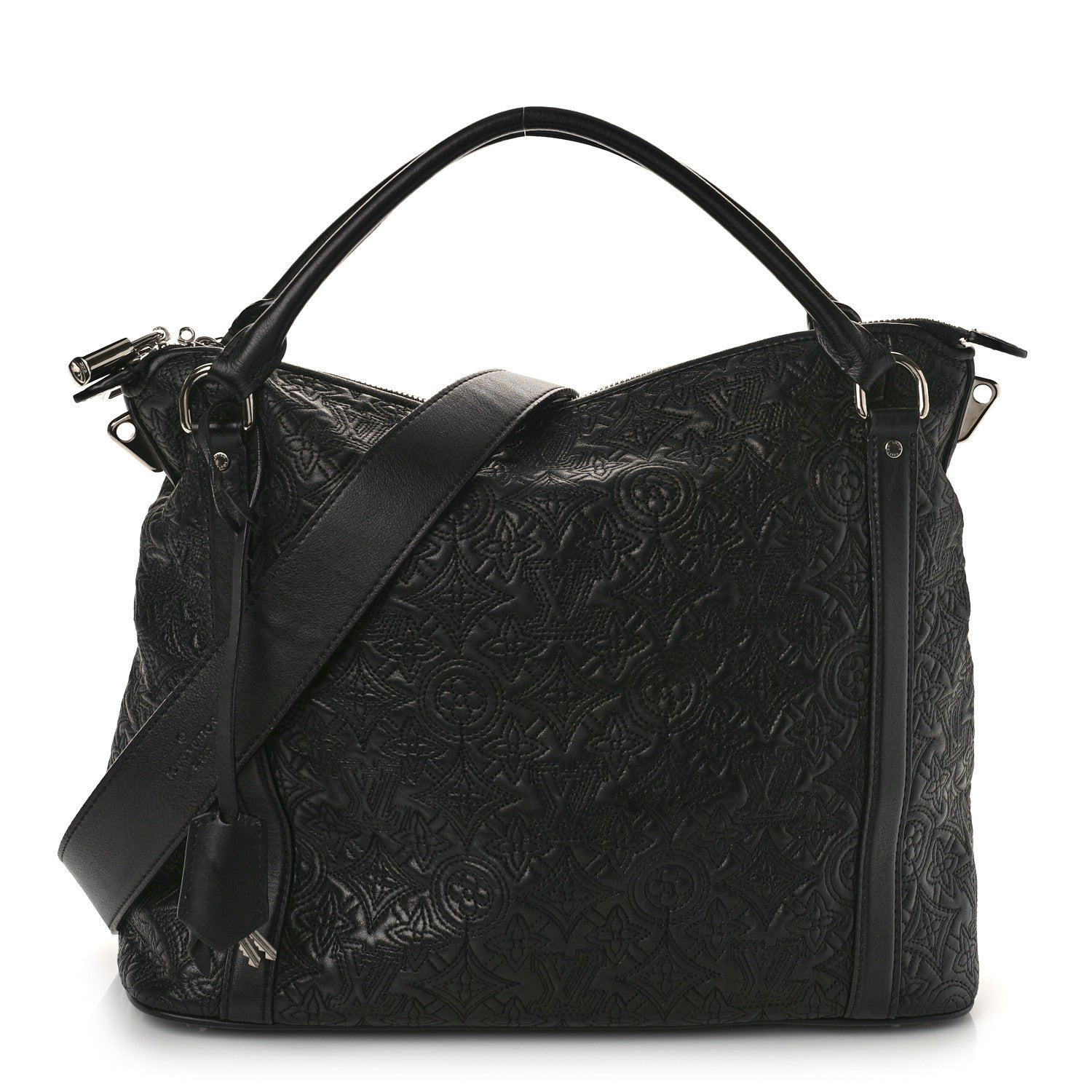 Louis Vuitton Monogram Lambskin Antheia IXIA MM Black 1 of 8