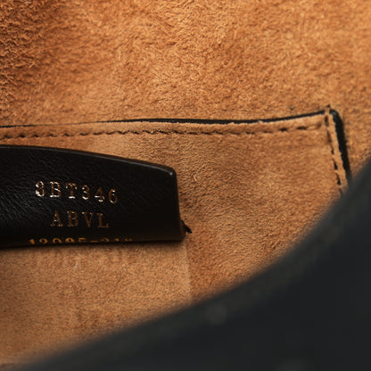 Fendi Vitello King Plexiglass Moonlight Shoulder Bag Black 7 of 11